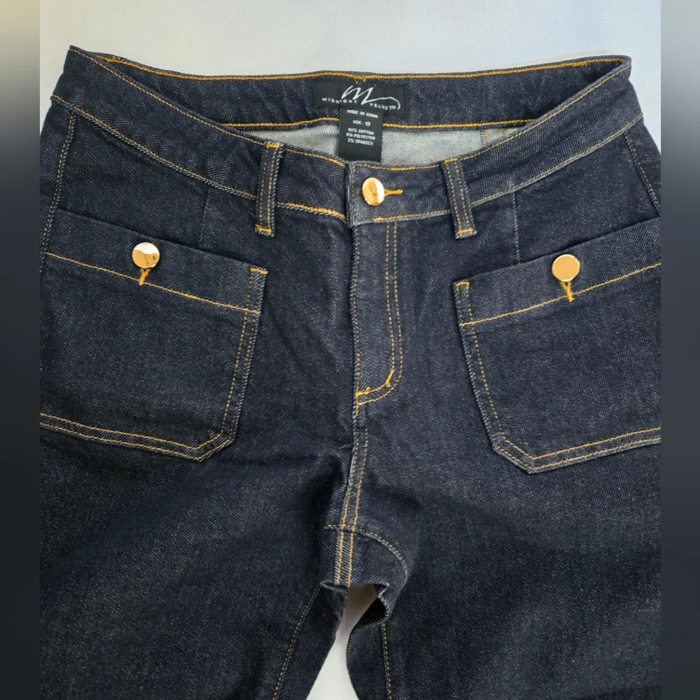 MIDNIGHT VELVET (New)Classic Blue Women's Jeans.Size 10 - Picture 10 of 12
